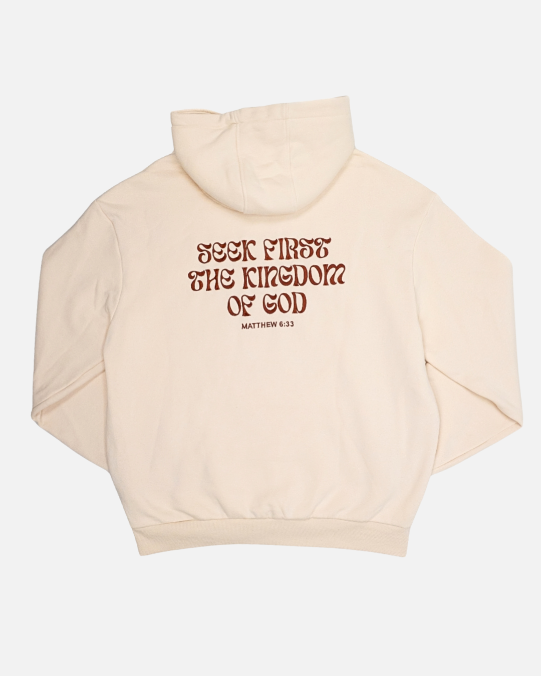 Oversized hoodie — Mattheüs 6:33