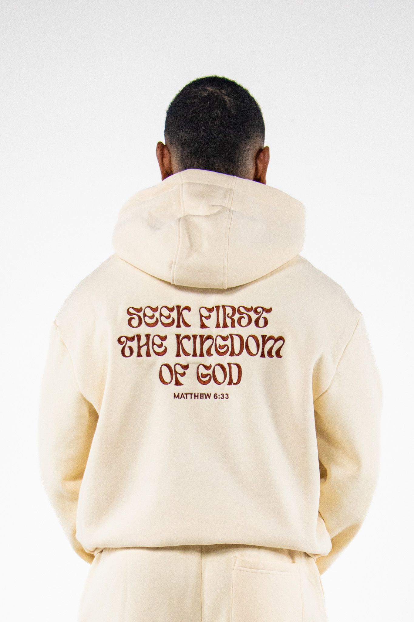 Oversized hoodie — Mattheüs 6:33